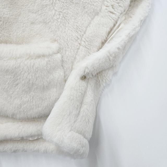 Max Mara Teddy Bear Alpaca Short Vest Jacket 2524736062600 001