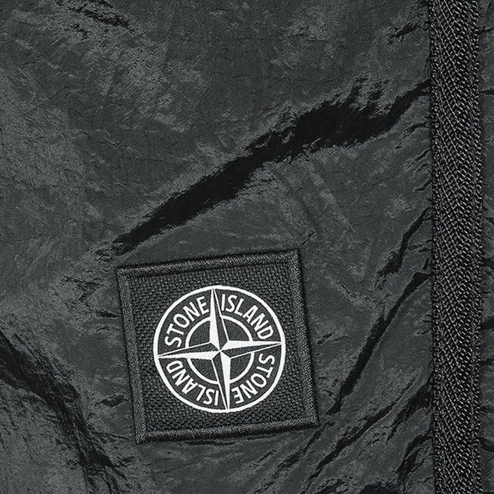 STONE ISLAND Charcoal Logo Swim Shorts for Men