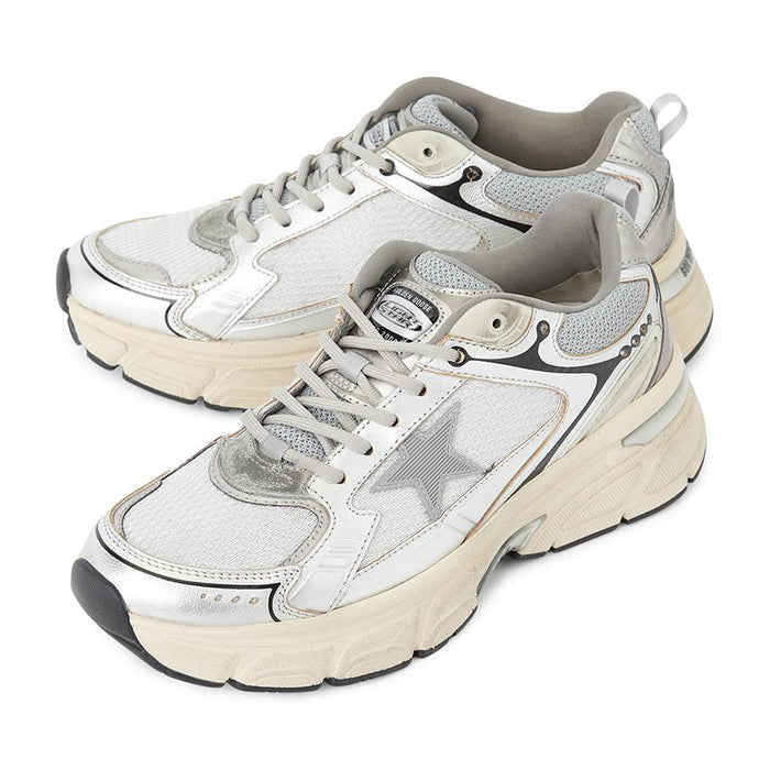 GOLDEN GOOSE Lightstar Leather Low-Top Sneakers for Men