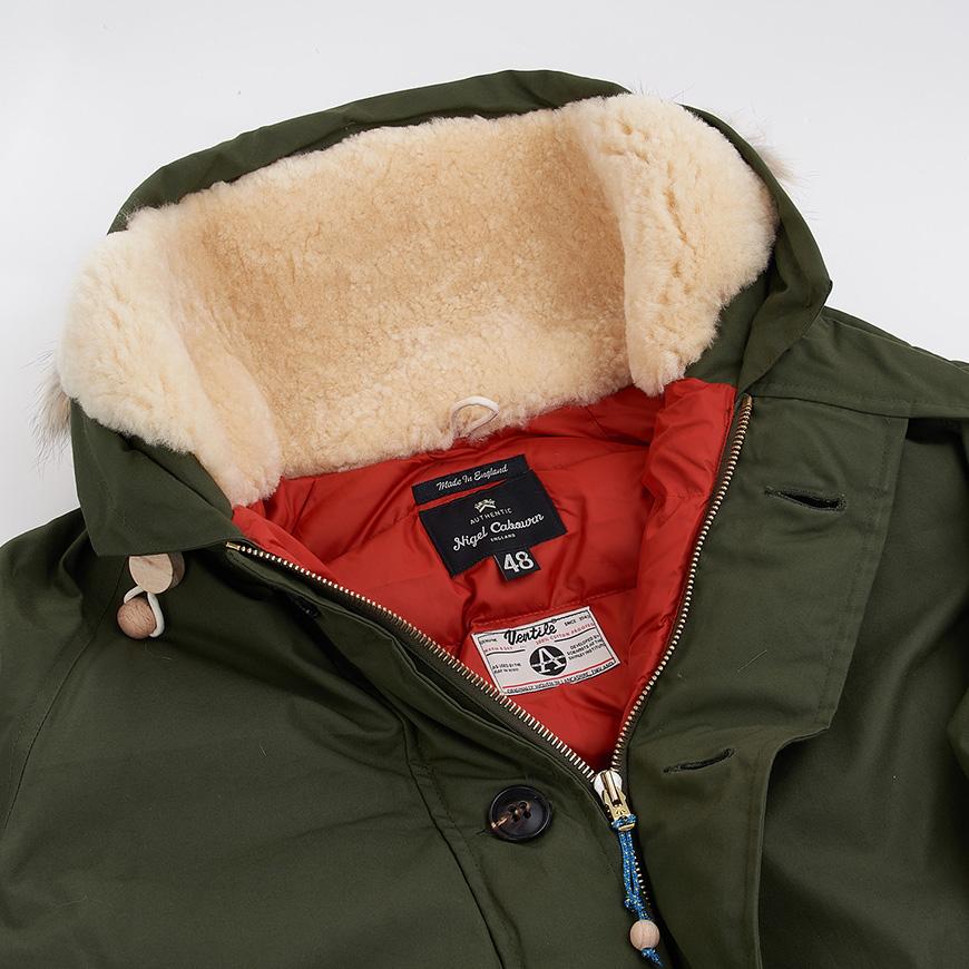 Nigel Cabourn Everest Parka Men’s Jacket OW005 OLIVE