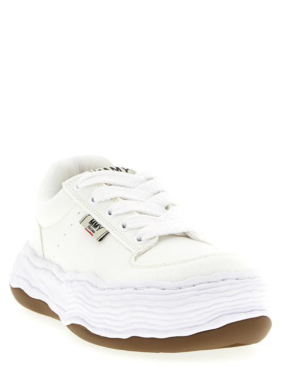 Maison Mihara Yasuhiro Oliver OG Sole Canvas Low-Top Sneakers A15FW704 WHITE DOM