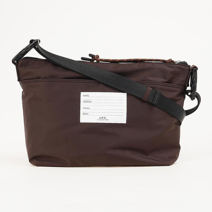 A.P.C. Trek Messenger Bag for Men PAAGS H61734 CAA