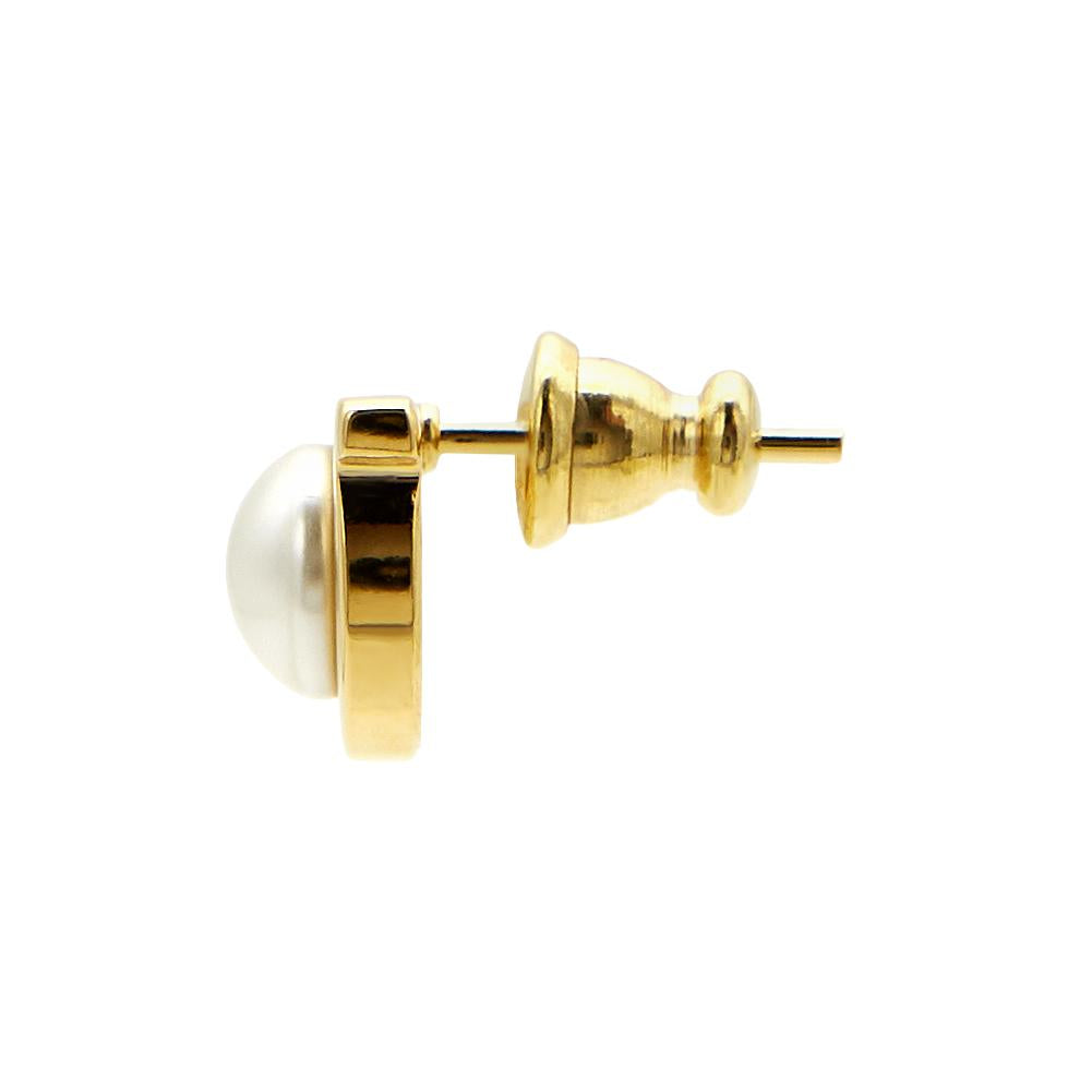 Ferragamo Gancini Pearl Women's Earrings 76 0121 001 0696454