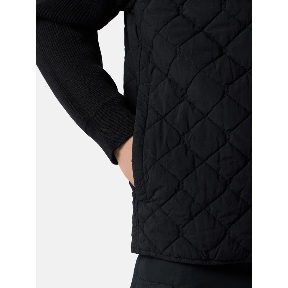 STONE ISLAND Ghost Piece Men's Knit Padded Jacket Black