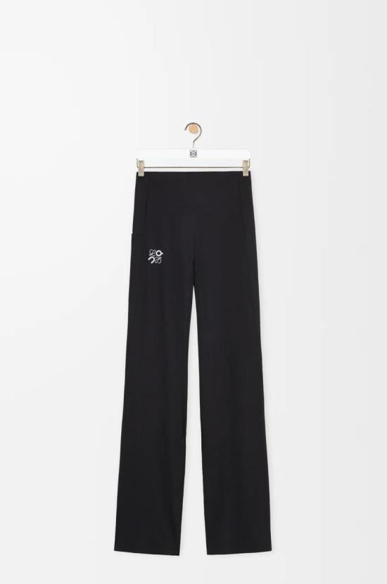 LOEWE Black Straight-Leg Classic Pants S929Y1JX031100