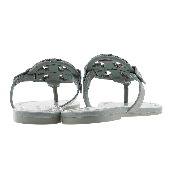 Tory Burch Women’s Miller Sandals Navy Leather Sandal