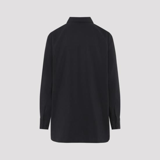 Lemaire Black Cotton Shirt SH1282 LF1308999