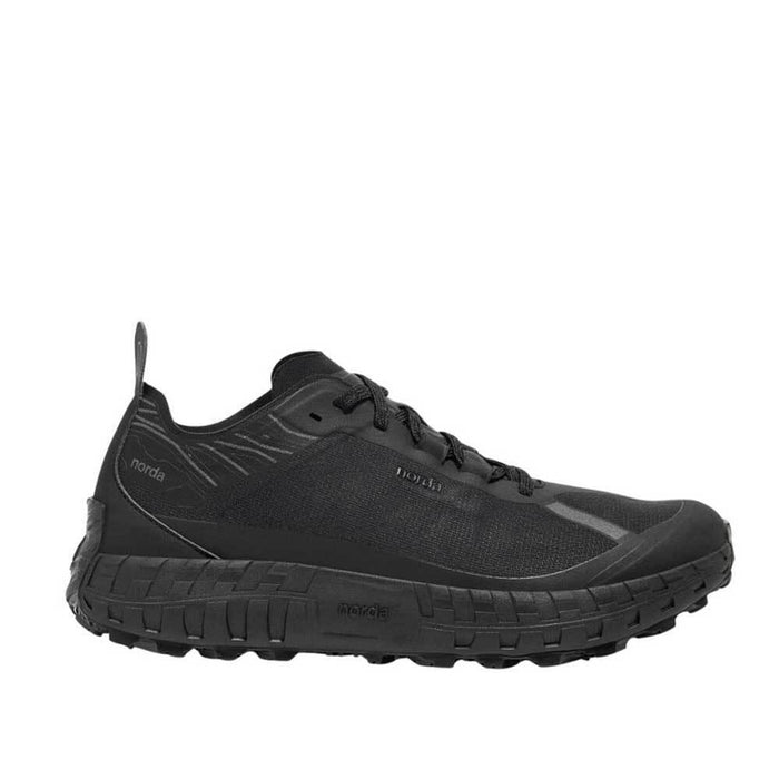 norda Stealth 001 Black Running Sneakers Low-Top Men