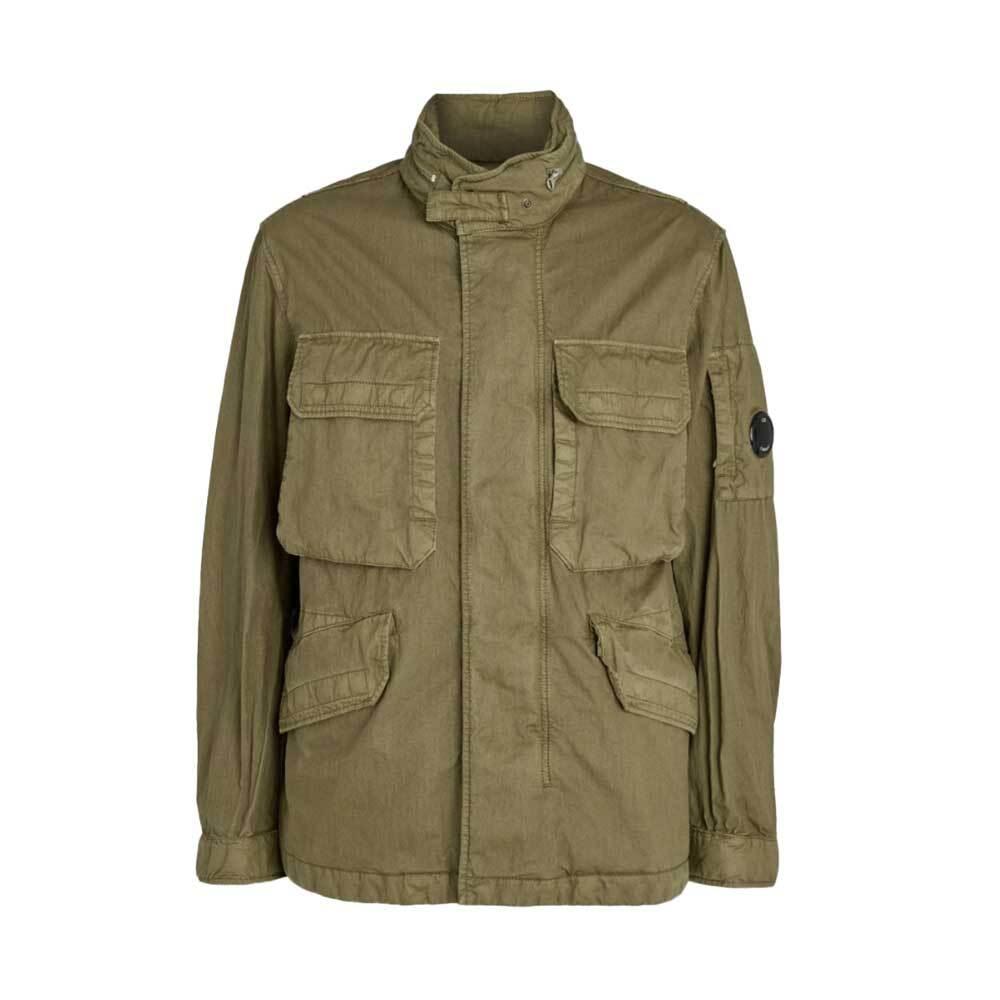 CP Company Men’s 50 Fili Wax Explorer Jacket Green