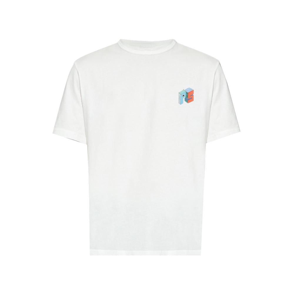 Paul Smith Men's Jack World Back Print T-Shirt M2R 220X MP4356 02
