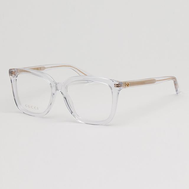 GUCCI Transparent Acetate Eyeglass Frames Unisex Fashion Glasses