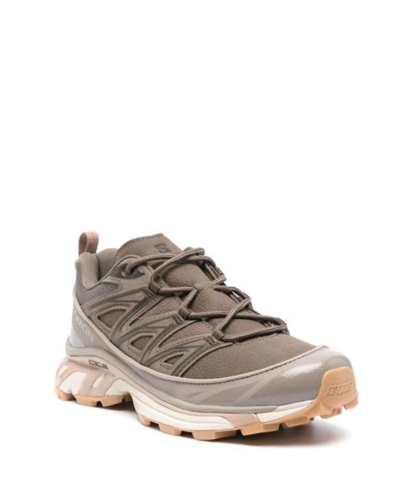 SALOMON XT-6 Expanse LTR Leather Low-Top Sneakers Black