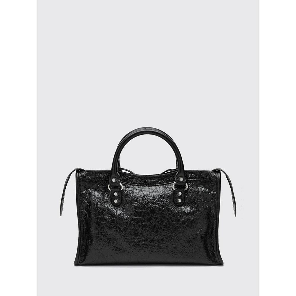 BALENCIAGA Le City Leather Tote Bag Black