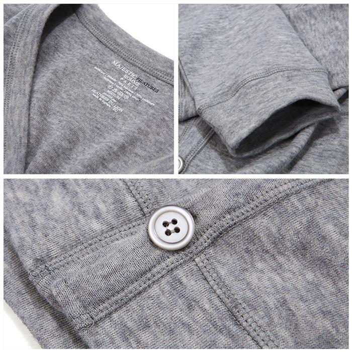 MAJESTIC Cashmere Cardigan for Men W14 14 005 004