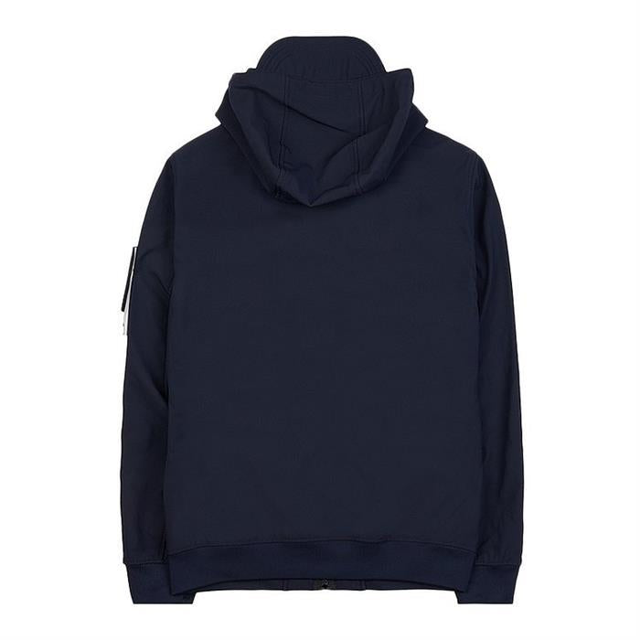 STONE ISLAND Lightweight Hooded Jacket Navy 7915Q0122 V0020