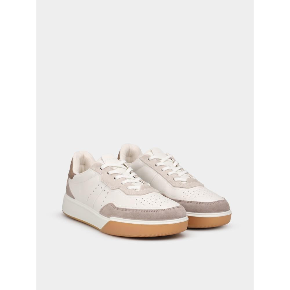 ecco Street Court Leather Low-Top Sneakers Men’s Navy