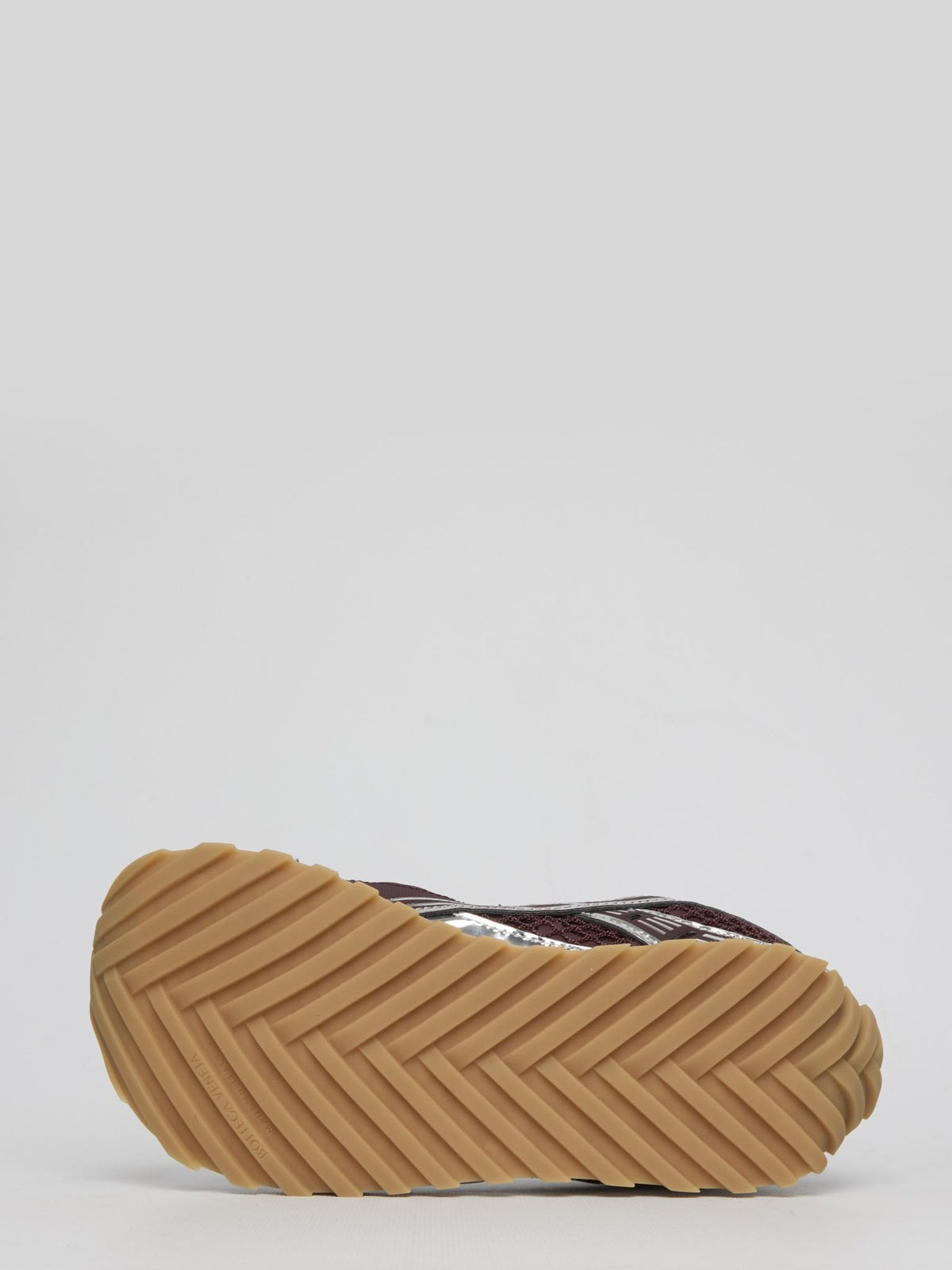 Bottega Veneta Brown Leather Low-Top Sneakers