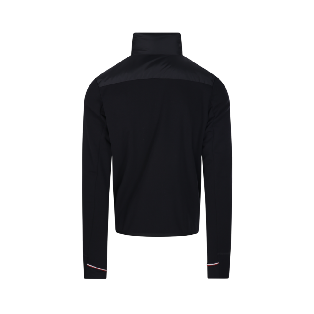 Moncler Grenoble Knit Down Jacket Men Black 8G00027 899IG 999