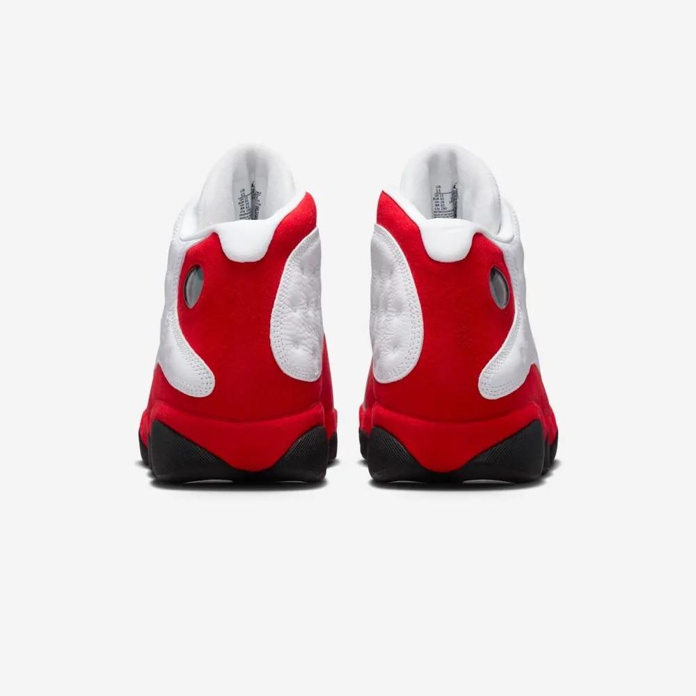 Air Jordan White University Red Retro 13 Low-Top Sneakers 414571102