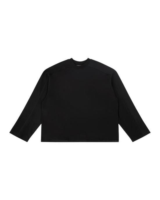 Entire Studios Black Long Sleeve T-Shirt ENTU261 PRTS 022