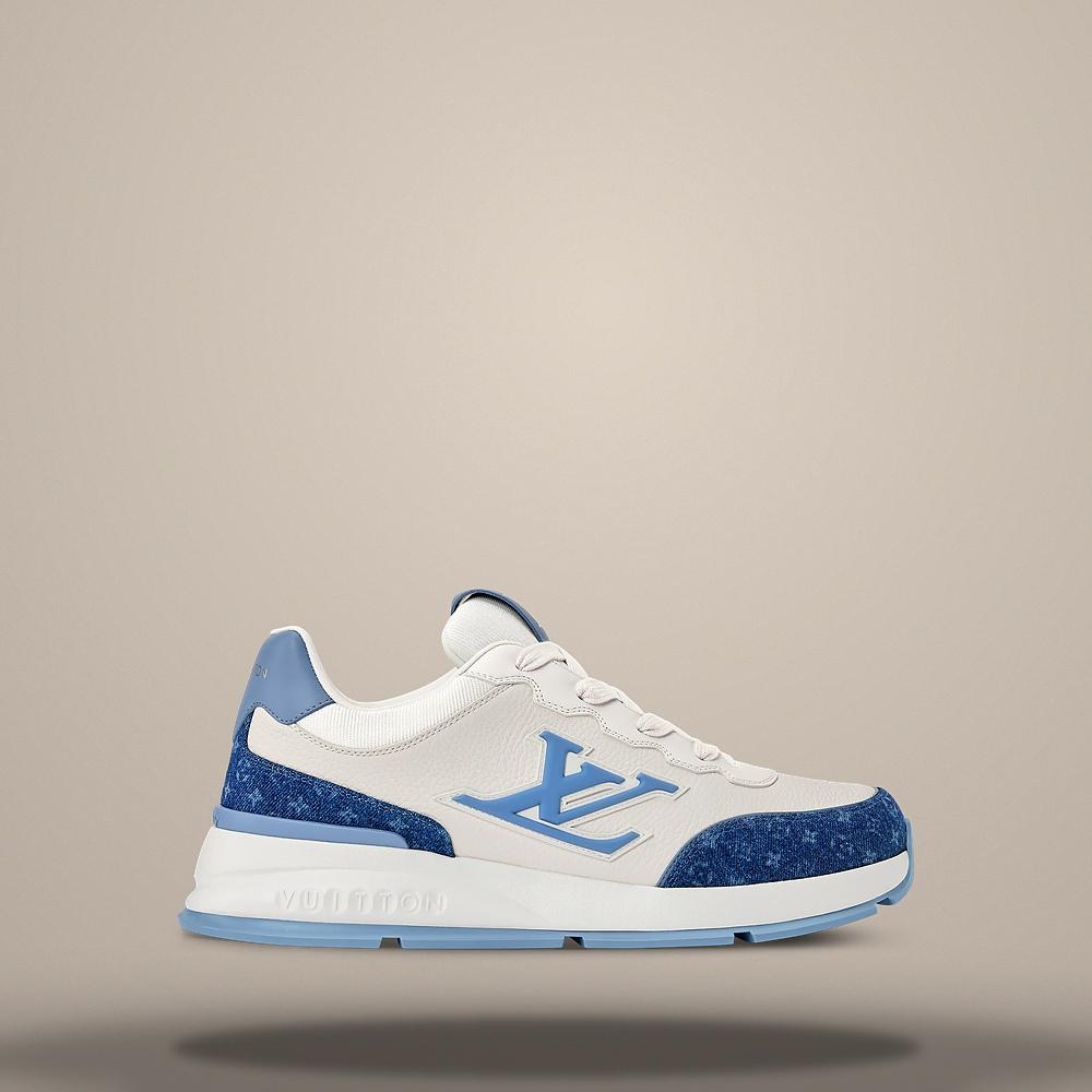 Louis Vuitton LV Classic Blue Low-Top Sneakers 1AKQBY