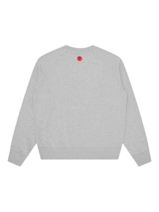ICECREAM Heather Grey Long Sleeve Sweatshirt for Men IC25429 HEATHER GREY DOM