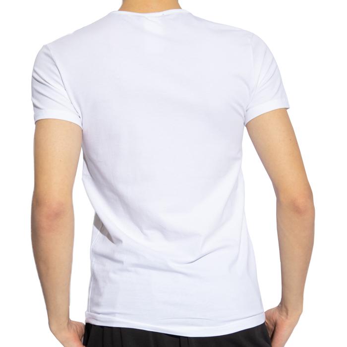 Versace Men’s 2-Pack Underlayer Short Sleeve T-Shirt AU10193 1A10011 A225E