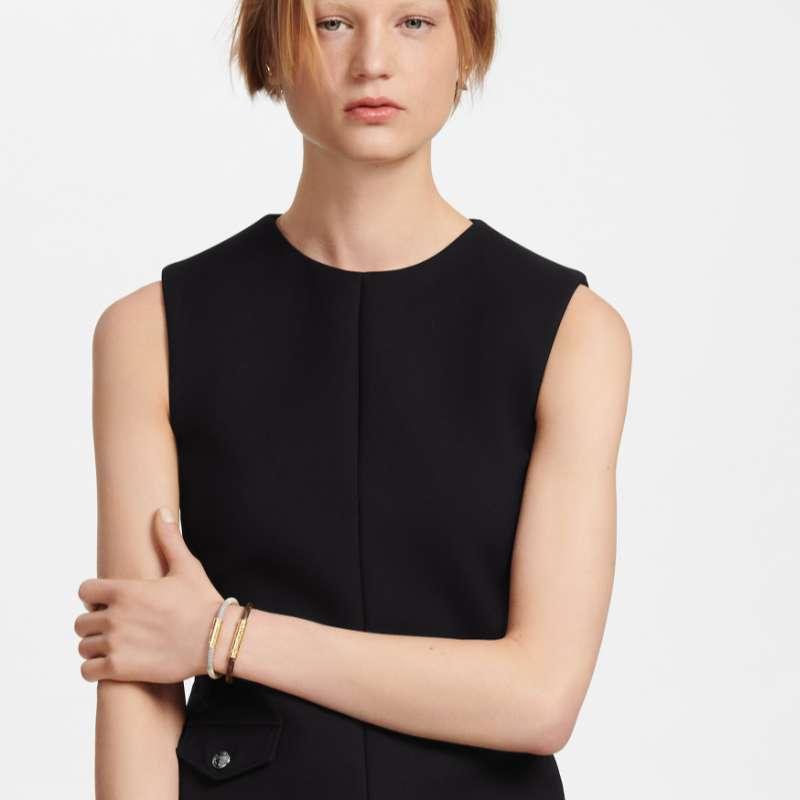 Louis Vuitton Women LV Confidential Bracelet Gold-Tone Jewelry