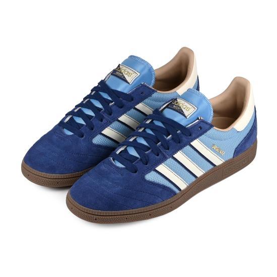 Adidas Men's Leather Low-Top Sneakers KI7725 DARK BLUE CREAM WHITE GUM DOM