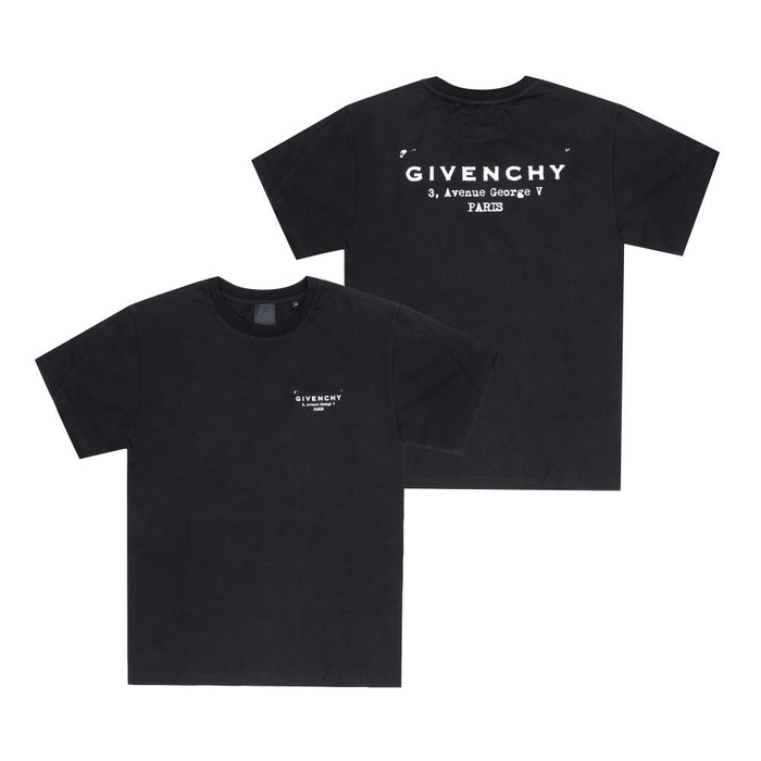 GIVENCHY Kids Short Sleeve T-Shirt Black