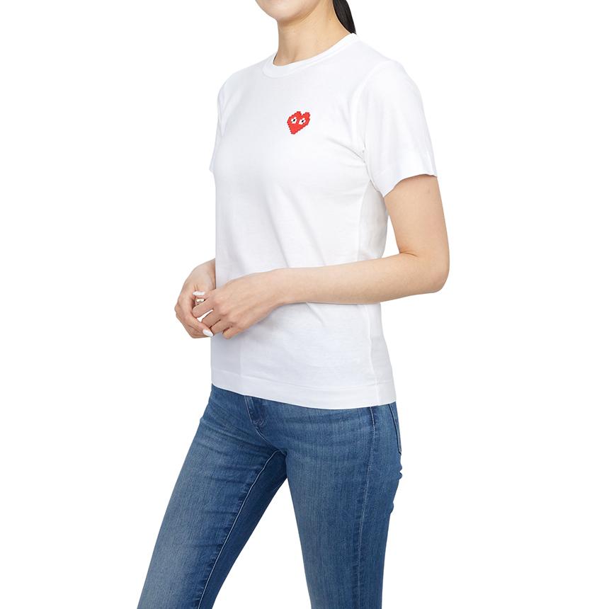 Comme des Garcons x Invader Pixel Patch Women’s Short Sleeve T-Shi AZ T321 051 3