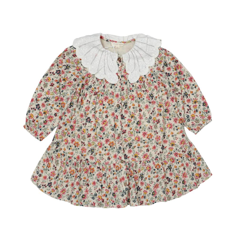 LOUISE MISHA Girls Midi Dress GRI W25 S0043