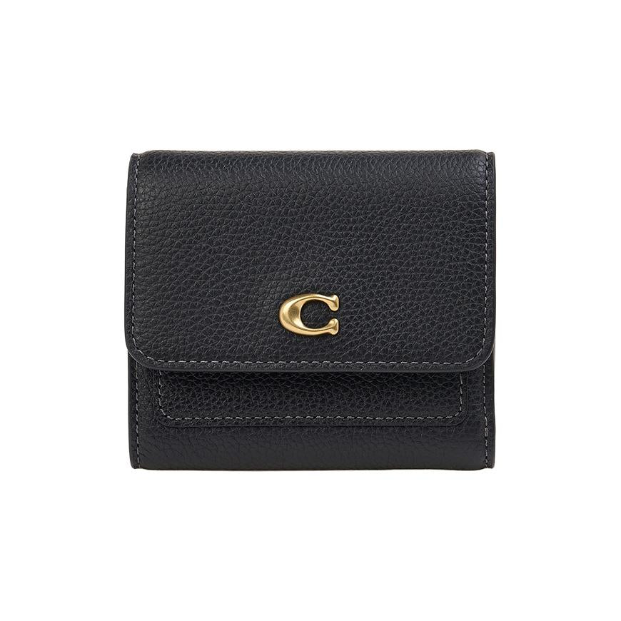 Coach Mila Small Flap Wallet for Women CAO13 B4BK