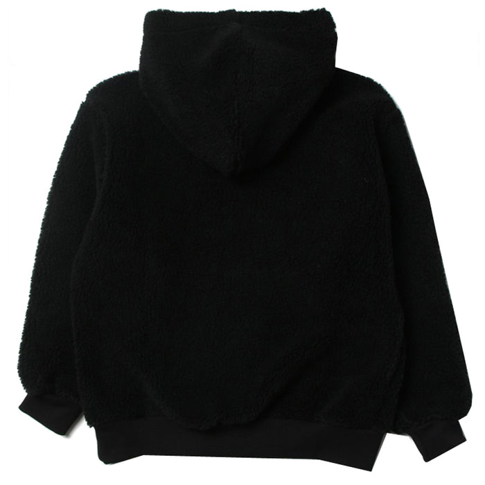 MSGM Kids Women Logo Embroidered Wool Hoodie