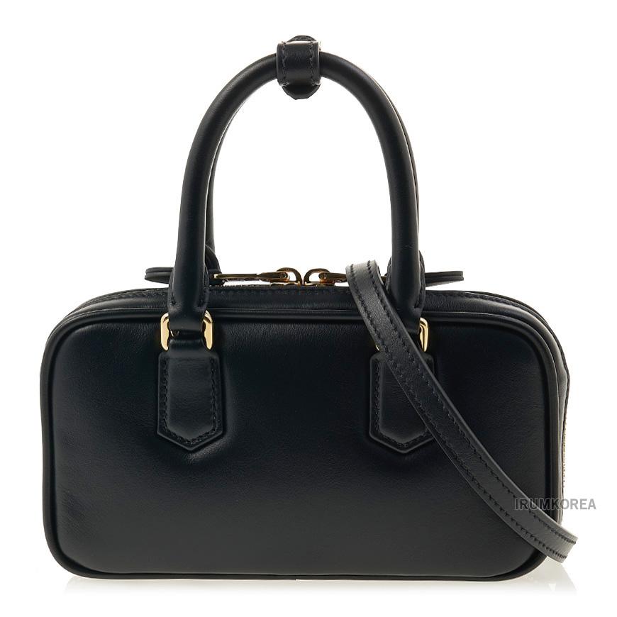 Miu Miu Arcadie Small Tote Bag Black Leather Women’s Tote