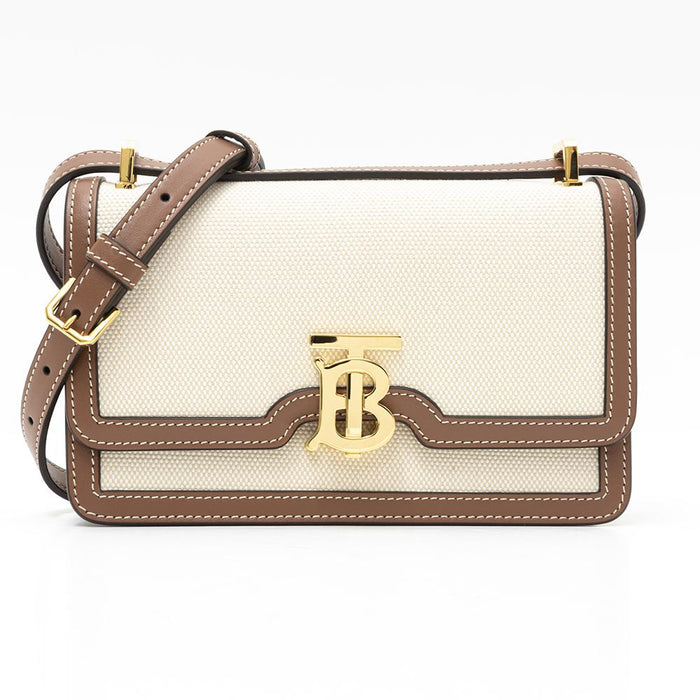 BURBERRY Natural Brown Mini Women’s Leather Shoulder Bag