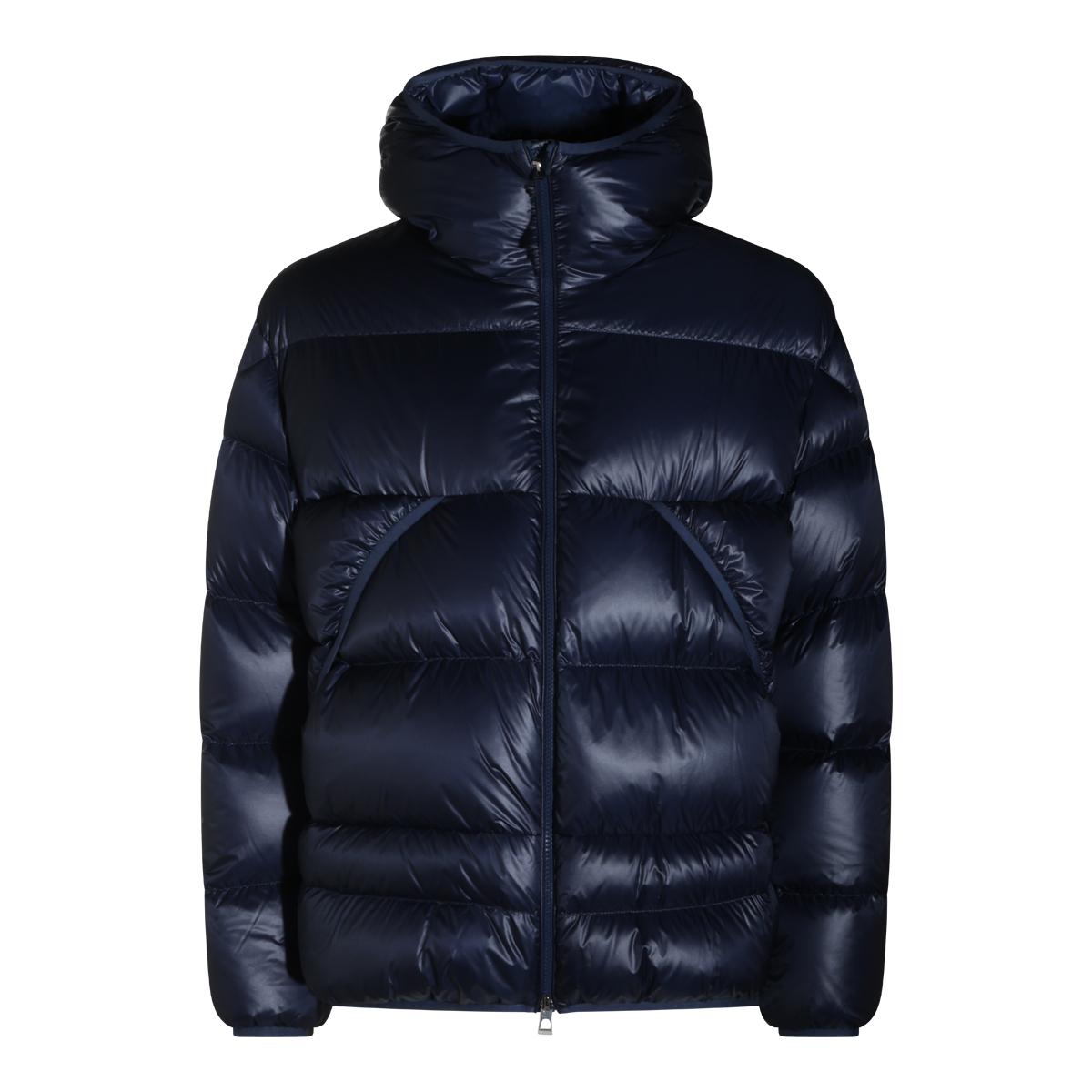 Moncler Blue Down Puffer Jacket for Men