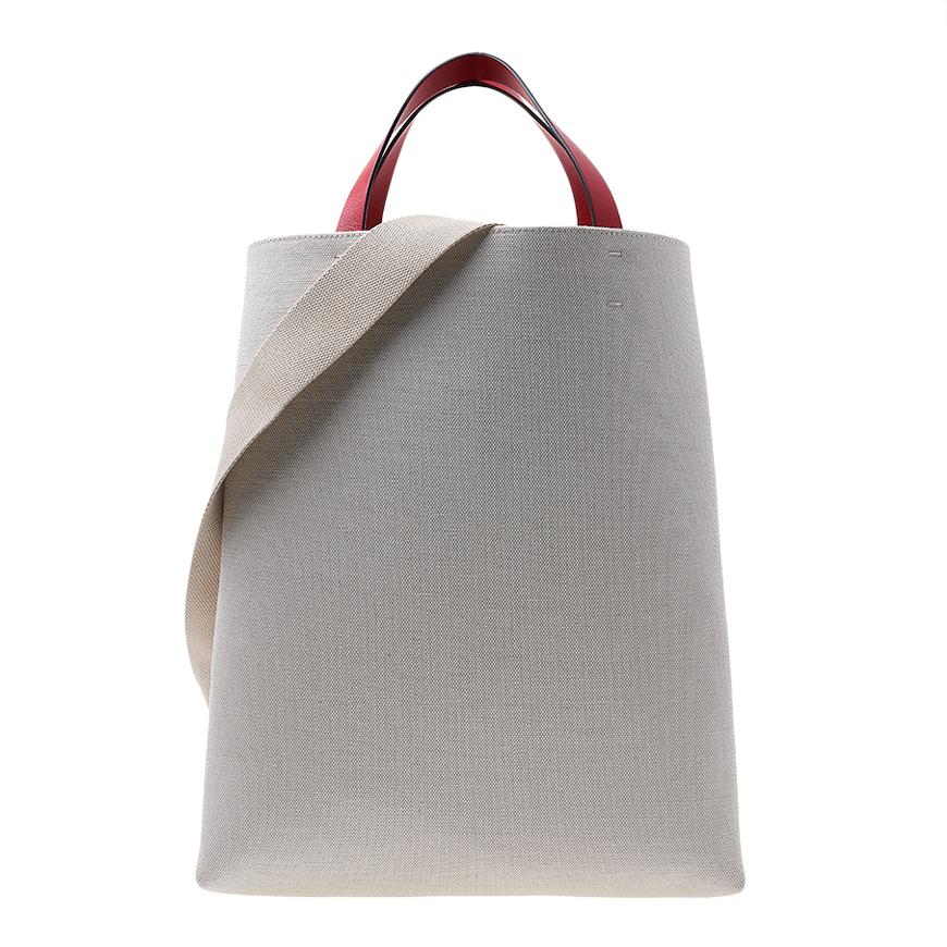 VALENTINO Garavani V-Logo Signature Leather Tote Bag