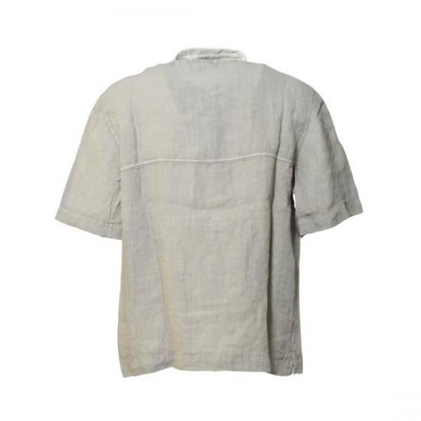 CP Company Linen Boxy Short Sleeve Shirt