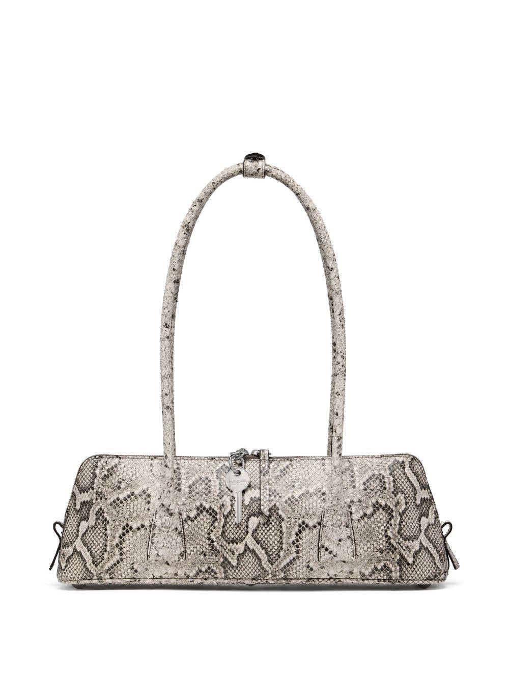 Maison Margiela Leather Shoulder Bag Brown
