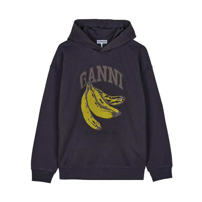 GANNI Banana Graphic Hoodie for Women A1060025 252