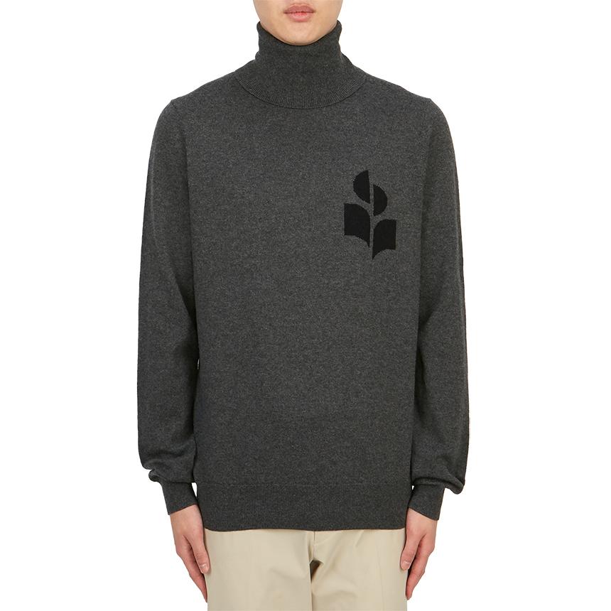 Isabel Marant Enzo Men’s Wool Turtleneck Sweater Black