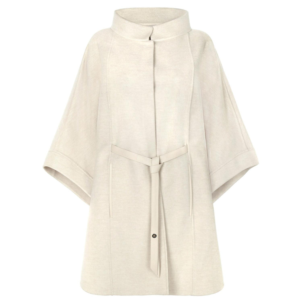 Loro Piana Natural Melange Salzburg Cashmere Cape Jacket FAG3753 A193