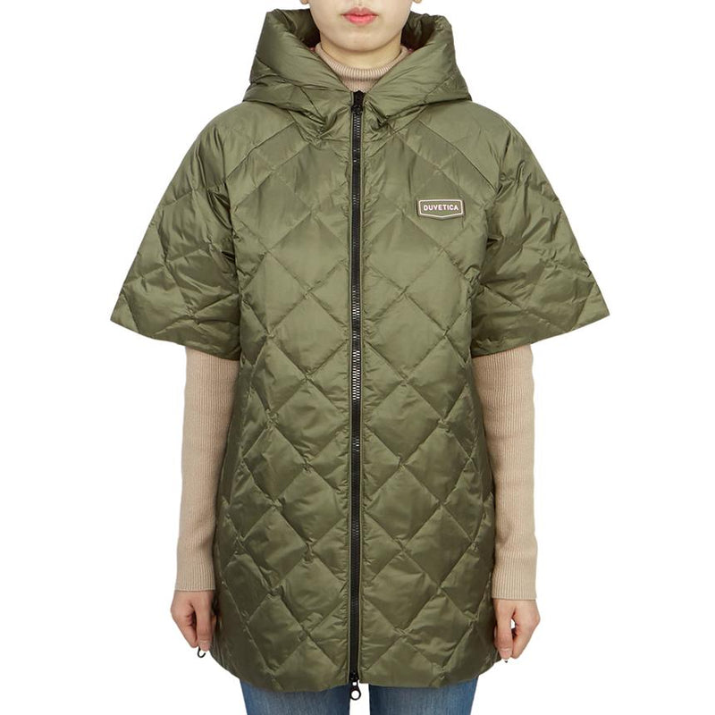 Duvetica Asolo Women’s Short-Sleeve Down Puffer Jacket VDDH35135K0001 ASOLO KAS