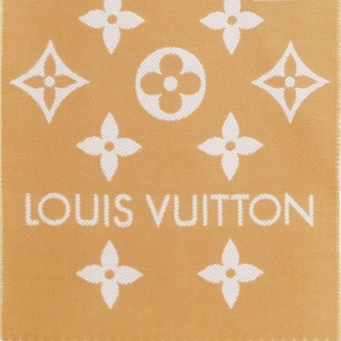 Louis Vuitton Simply Signature Scarf Beige M77728