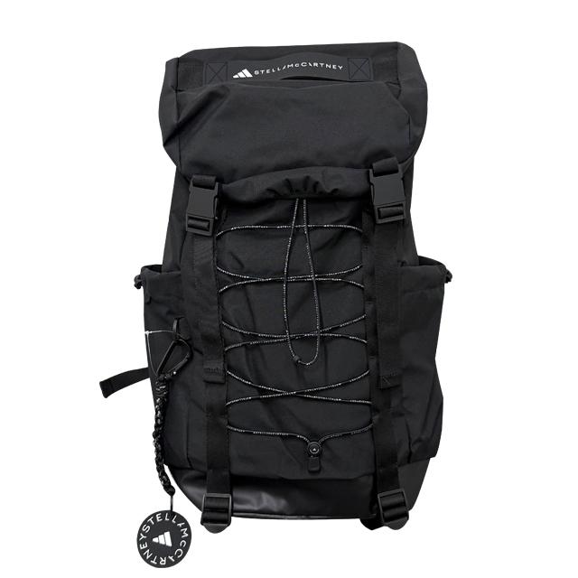 Stella McCartney Adidas Logo Hiking Backpack Black Nylon
