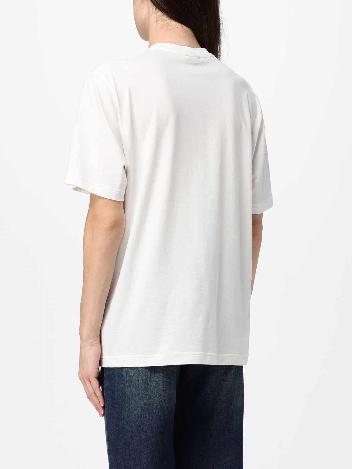 GUCCI Short Sleeve Cotton T-Shirt White Women’s