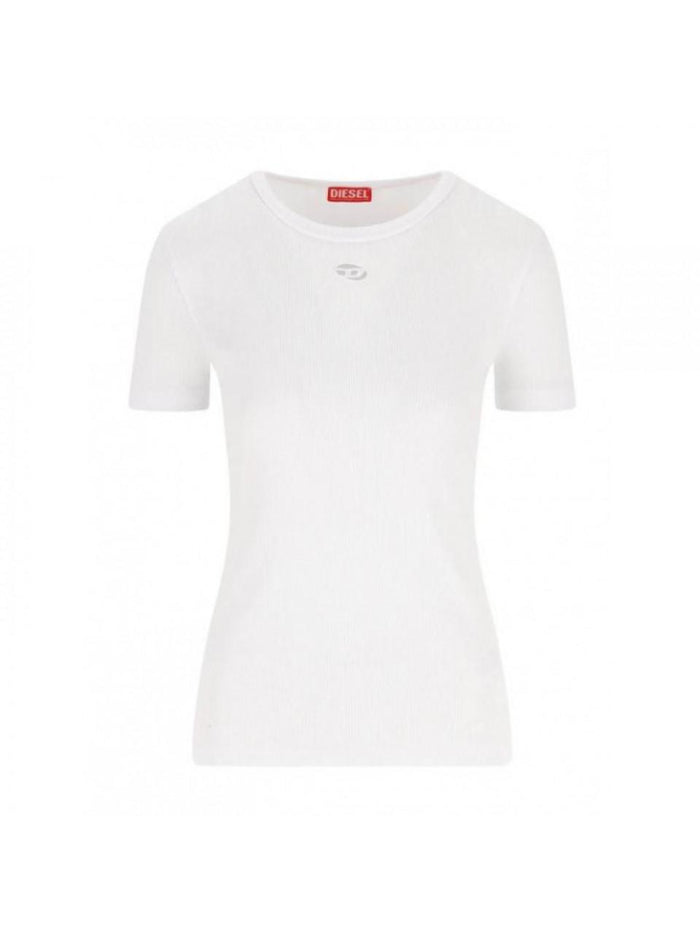 DIESEL White Short Sleeve T-Shirt