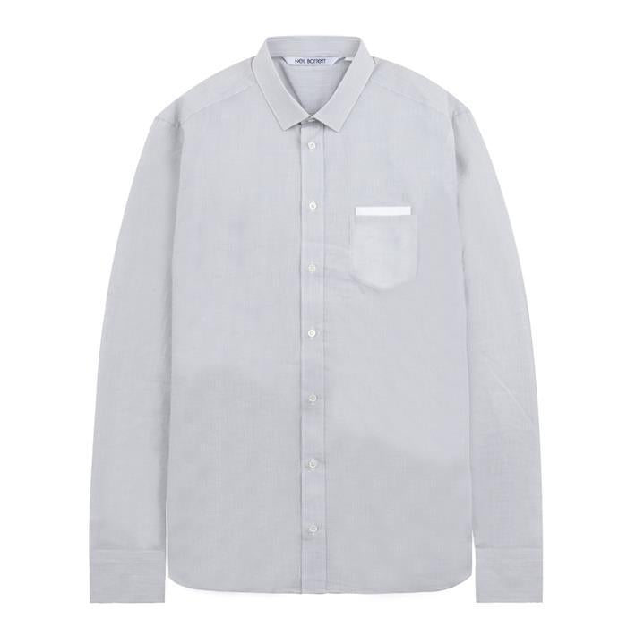 Neil Barrett Stripe Slim Fit Long Sleeve Shirt