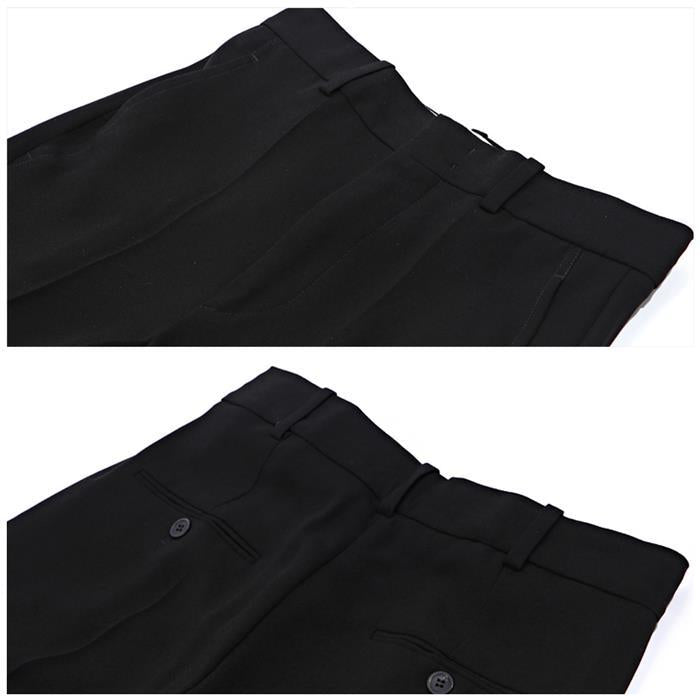 Isabel Marant MILANE Black Classic Wool Blend Slim Trousers Women
